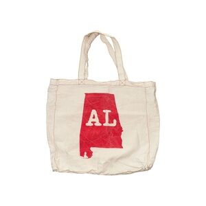 Alabama Canvas Tote Bag